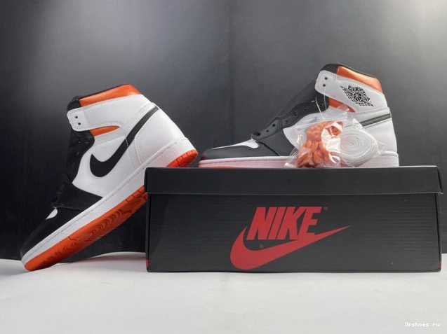 Air High Jordan Retro 555088-180 1 Orange Electro 0119